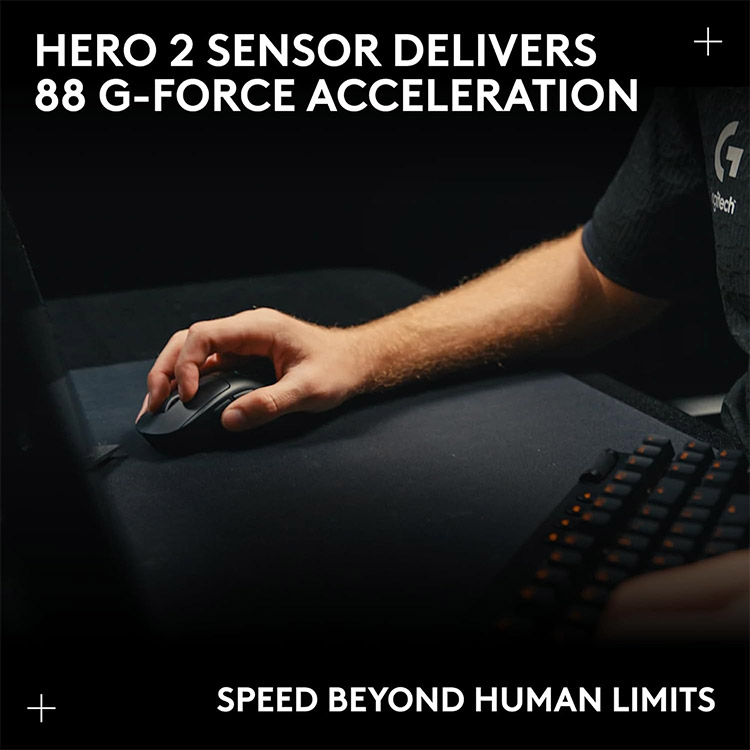خرید موس Logitech G Pro X SUPERLIGHT 2 DEX - بی‌سیم - سیاه